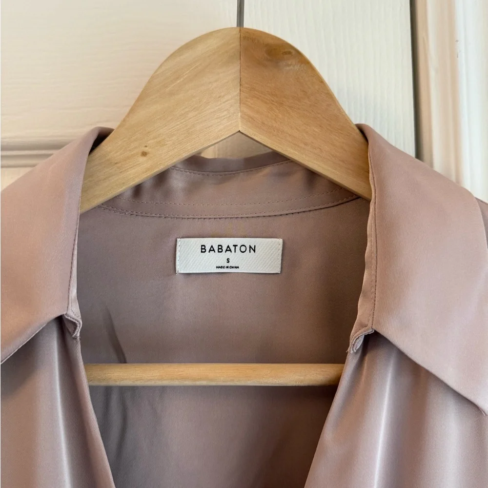 Aritzia Babaton Larchmont Satin Dress - Picture 3 of 5